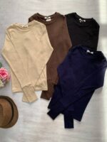 بلوز فینگرداریقه گرد_کد1075 - Image 4