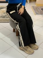 شلواربگ مشکی بغل نوارسفید_کد1081 - Image 6