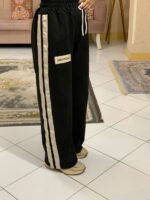 شلواربگ مشکی بغل نوارسفید_کد1081 - Image 5