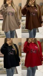 تونیک طرح دوچرخه کد-1082 - Image 2