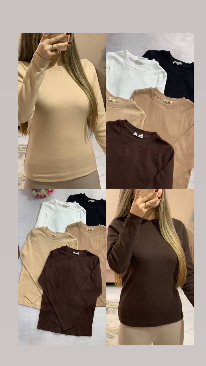 -5881849844228361312_121 بلوزیقه گرد_کد1084 - Image 1