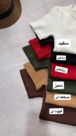 تیشرت یقه ضربدری_کد۱۰۶۵ - Image 3