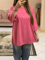 تیشرت لانگ پاپیون_کد1115 - Image 2