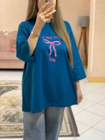 تیشرت لانگ پاپیون_کد1115 - Image 5