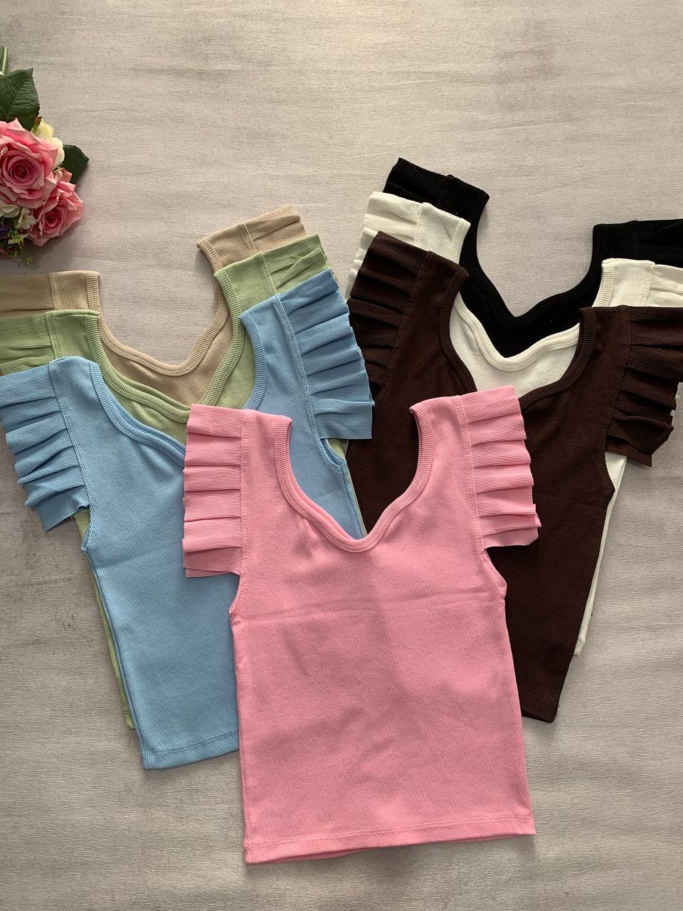 -5814507480036347545_121 کراپ آستین فرشته_کد1116 - Image 1