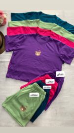 ست کراپ شرتک خرسی_کد1121 - Image 5